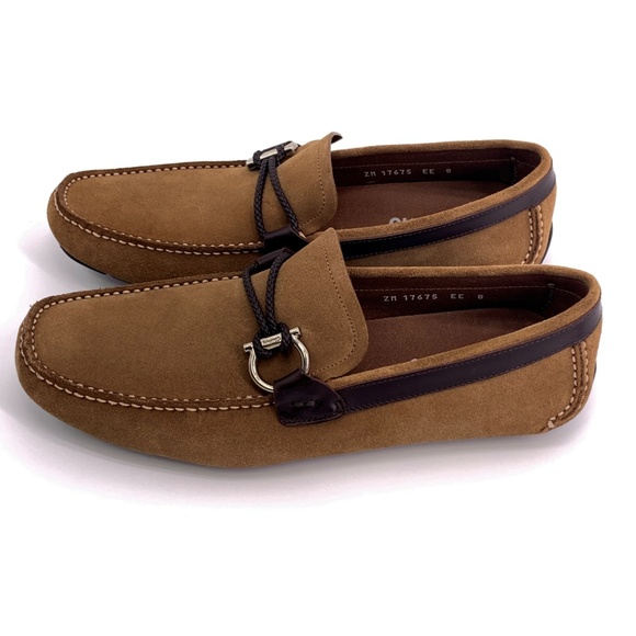 ⚡️SOLD! SALVATORE FERRAGAMO Brown Sahara Moccasins - Picture 5 of 8